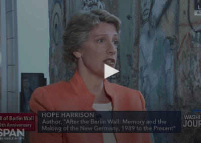 Video: Hope Harrison on the History of Germany, Post-Berlin Wall