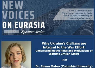 New Voices on Eurasia with Emma Mateo
