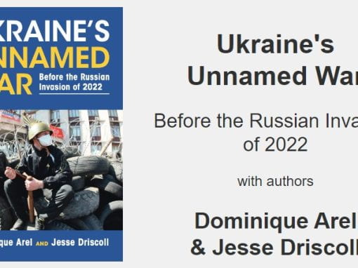 Ukraine’s Unnamed War: Before the Russian Invasion of 2022